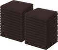 Homaxy 100% Cotton Waffle Weave Kitchen Dish Cloths 24-Pack, Dark Brown | 12 x by Homaxy