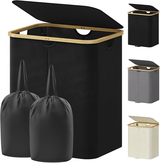 Lifewit 120L Double Laundry Hamper by Lifewit