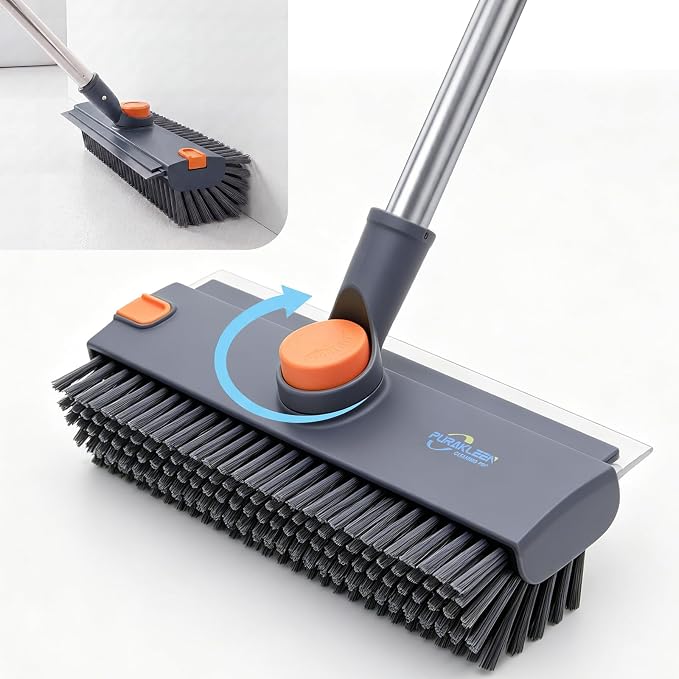 3 in 1 Floor Scrub Brush, Heavy Duty 90° Bristle by Unknown