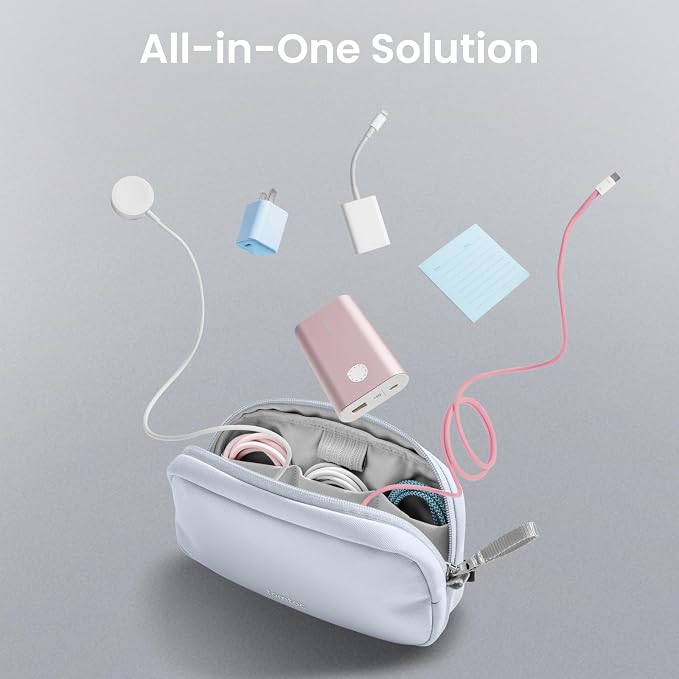 tomtoc Electronics Organizer Travel Case, Cable Organizer - Image 8