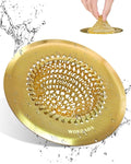 Kitchen Sink Drain Strainer, Patented Reversible Chain Mesh Basket by Wokdada