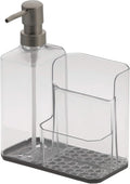 Spectrum Soap Dispenser with Sponge and Brush Holder by Unknown