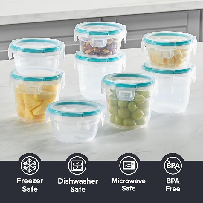 Snapware Plastic Total Solution Food Storage Containers Set - Image 7