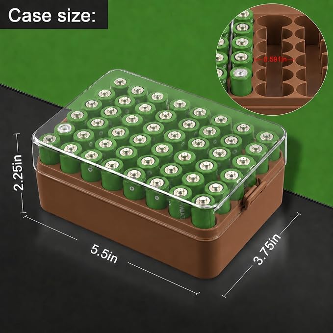 ALCYON Plastic Battery Storage Organizer - Image 4