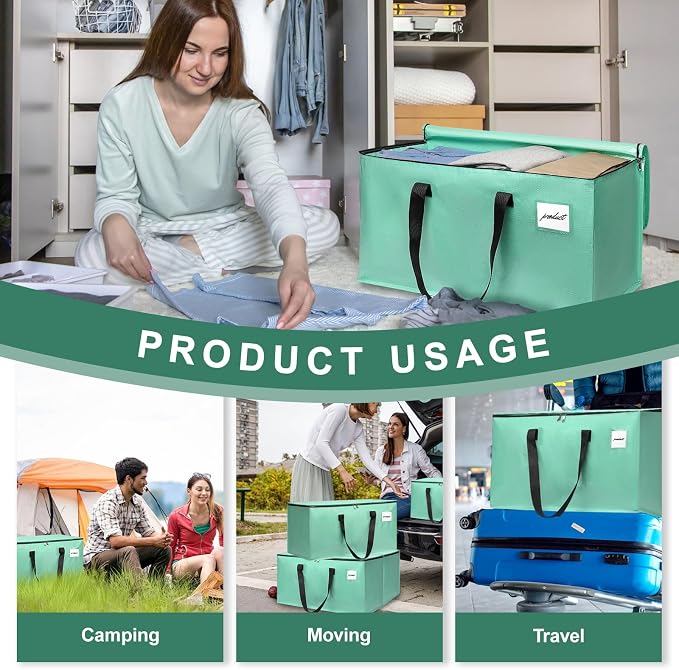 Moving Bags Heavy Duty Mint Green – Large Packing Bags - Image 6