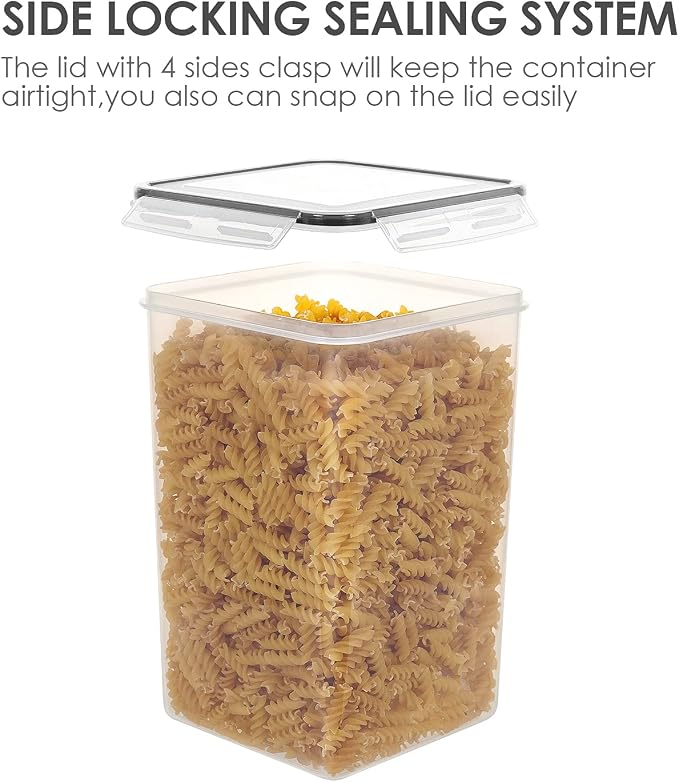 Vtopmart Extra Large Airtight Food Storage Containers, Airtight Seal, BPA Free - Image 3