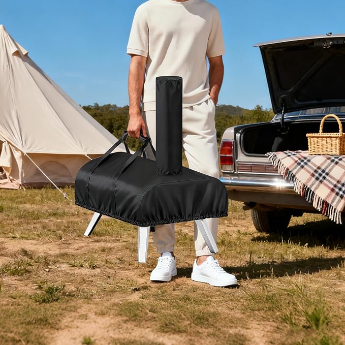 Pizza Oven Cover for WOOCIT 12,TwoPone Waterproof Pizza Oven Accessories Carry Cover for Outdoor