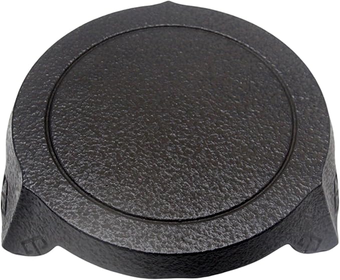 Cast Iron Trivet for Tea Kettle or Teapot, Kitchen Counter Decor and Accessories Heat Resistant Holder for Dishs, Pots or Pans, Holder Pads for Tea Table and Countertop (Dark Coffee, 6.9", Round)