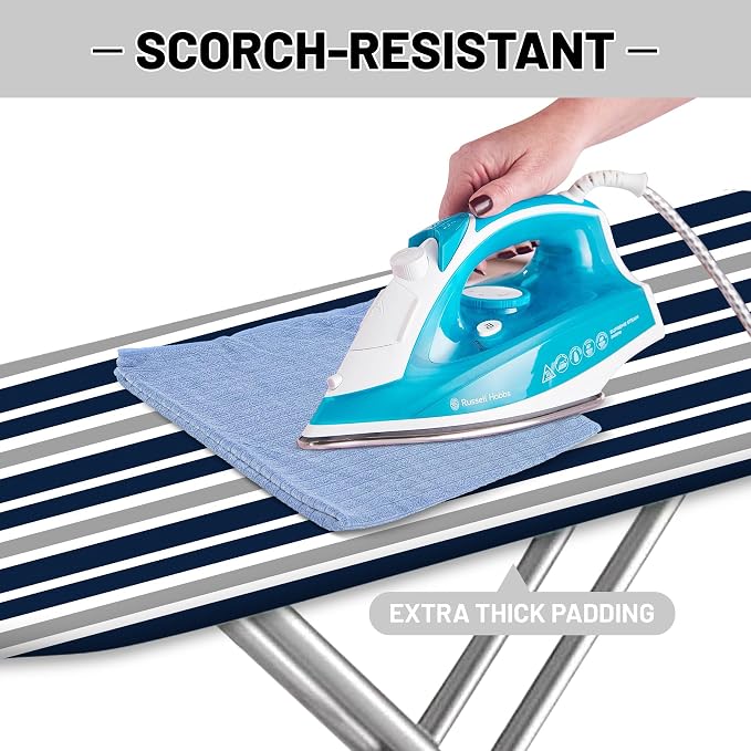 Extra Thick Ironing Board Cover and Pad, Resist Scorching and Staining - Image 4