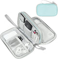 FYY Electronic Organizer, Travel Tech Pouch Bag, Mint Green | Wrist Strap by FYY
