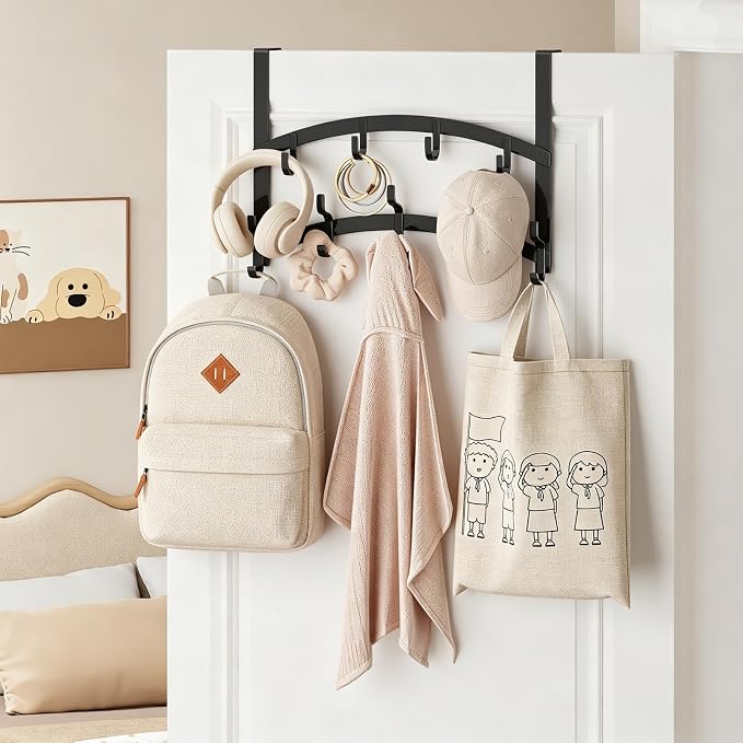 Consumest Over the Door Hooks Organizer - Image 2
