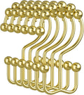 Amazer Gold Shower Curtain Hooks, Shower Rings by Amazer