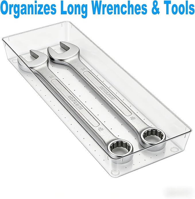 Manalete 14 Pcs Plastic Drawer Organizer - Image 8