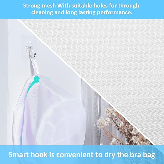 GOGOODA Mesh Laundry Bags for Delicates Durable Protective Wash Bags - Image 5