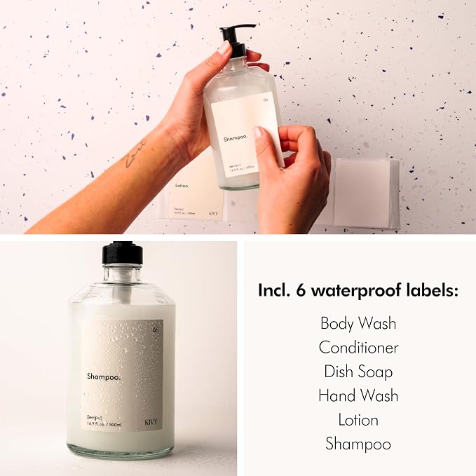 KIVY Glass Soap Dispenser Set - Image 4