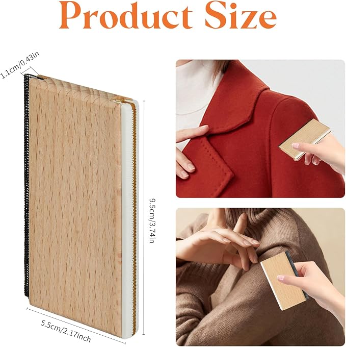 Cashmere Comb, Double Edge Sweater Pill Remover - Image 2
