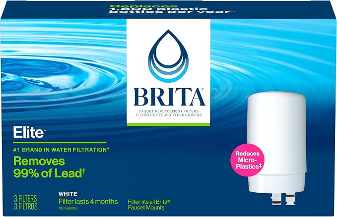 Brita Replacement Water Filter for Faucet Mount, Removes 99% of Lead, Sink - Image 8