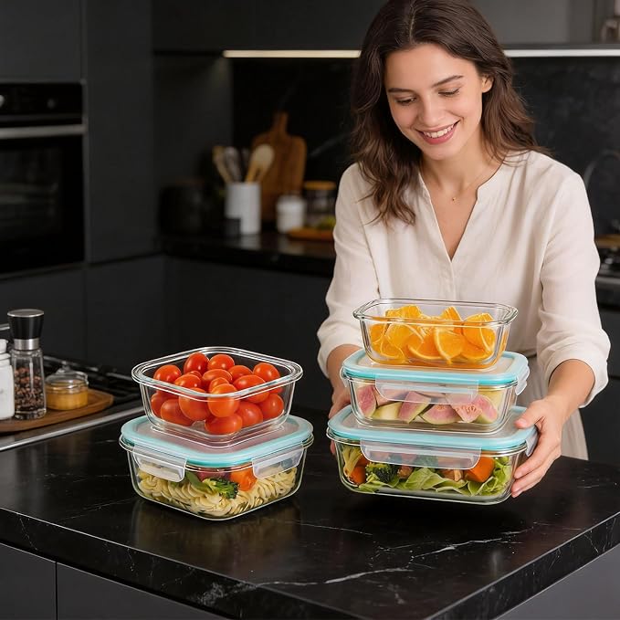 Liuruiyu Glass Food Storage Containers - Image 4