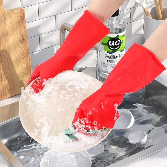 Rubber Cleaning Gloves for Dishwashing - Image 5