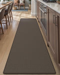 DEXI Kitchen Floor Mats Cushioned Anti Fatigue, 23x94, Large Long Standing Runner Rug Waterproof, Comfort Memory Foam Padded for Front Sink Laundry, Brown