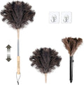 Ostrich Feather Dusters for Cleaning Kit by LOVECO