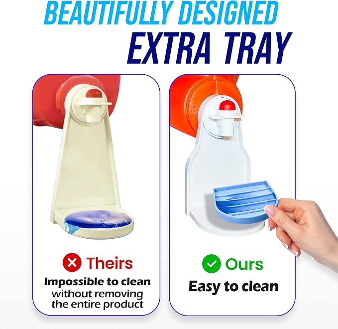 Simplation Laundry Detergent Cup Holder, Detergent Drip Catcher - Image 3