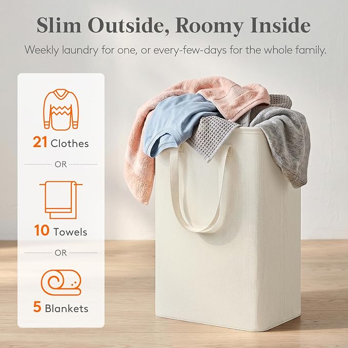 Lifewit Slim Collapsible Laundry Basket - Image 3