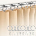60Pcs 32mm Internal Diameter Curtain Rings and Curtain Drapery Pin Hooks | by Dpyrrhic