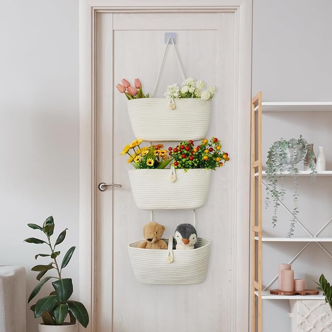 TeoKJ Over the Door Hanging Baskets - Image 3