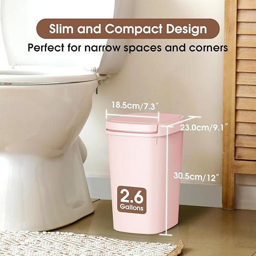 CEROELDA 3 Pack Bathroom Trash Can - Image 2