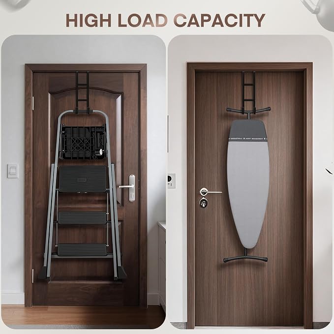 FYY 2 Packs Over The Door Hooks, Double Sided Door Hanger Hook - Image 4