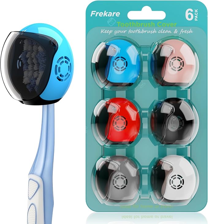 Frekare Toothbrush Covers Caps Brush Pod Case Protector by Frekare