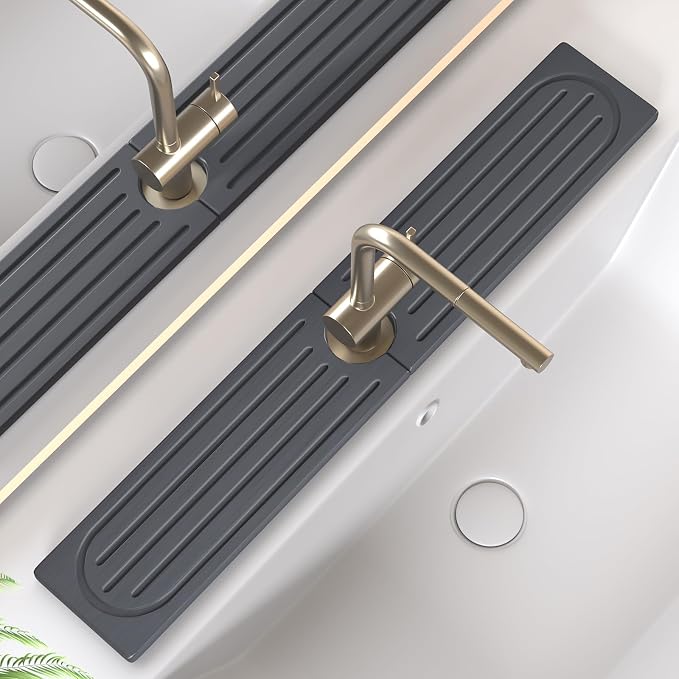 Faucet Mat for Kitchen Sink, Water Absorbent Kitchen Faucet Mat, Durable Sink by Unknown