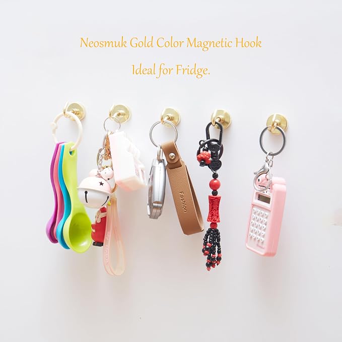 Neosmuk Magnetic Hooks, 85lb Heavy Duty, 10 Pack - Image 3
