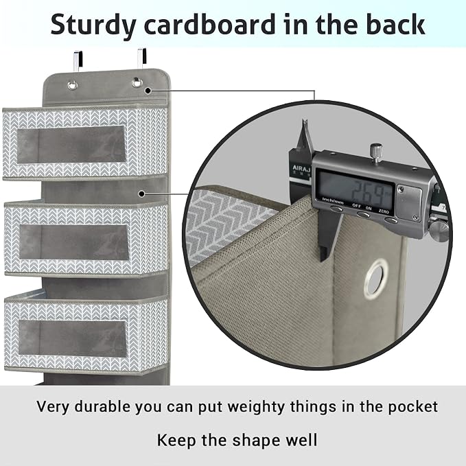 Over the Door Hanging Organizer - Image 7