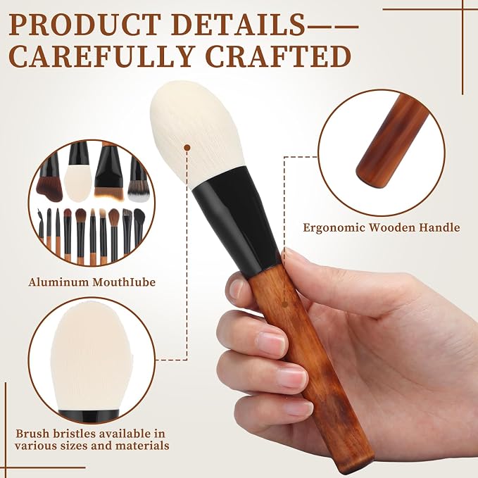 Singhoow 14 Pcs Dust Brush Model Cleaning Brushes Kit - Image 3