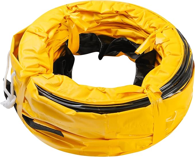 MOUNTO 25FT PVC Flexible Duct Hosing for Exhaust Fan (18inch)