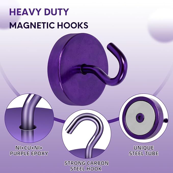 Neosmuk Magnetic Hooks Steel Tube Design - Image 5