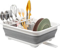 Tiawudi Collapsible Dish Drying Rack, Pop Up Dinnerware Drainer, Portable Plate by Tiawudi