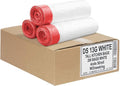 Aluf Plastics 13 Gallon Drawstring Trash Bags 0.9 MIL 24" x 27" by AlufPlastics
