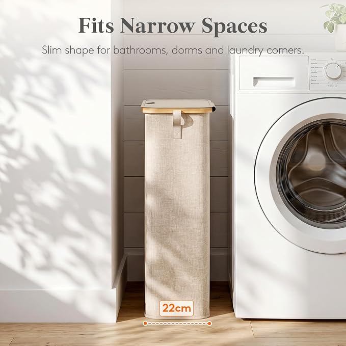 Lifewit 65L Slim Laundry Hamper - Image 2