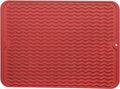 MicoYang Silicone Dish Drying Mat — Quick-Dry Ridges Counter & Sink Pad by MicoYang