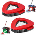 2 Pack Replacement Scrub Brush Head Compatible by Koolstuffs
