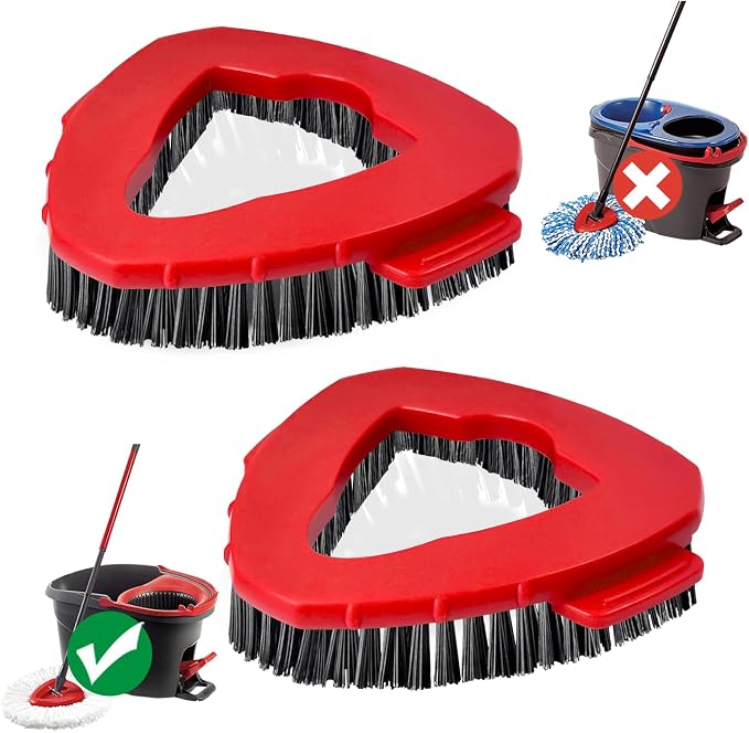2 Pack Replacement Scrub Brush Head Compatible by Koolstuffs