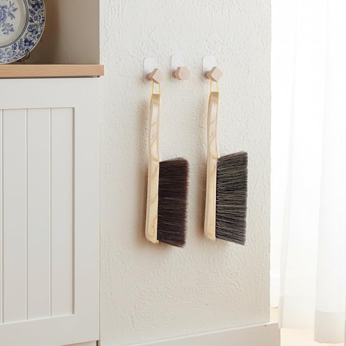 Rbenxia Wooden Handle Bench Brushes Soft Household Dust Cleaning Brushes | Soft - Image 7