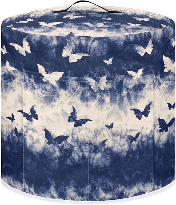 Butterfly Pressure Cooker Cover for 3 Quart Instant Pot and Air Fryer Accessories Hand Washable Cooker Cover Dust Cover for Appliance Storage Dust Resistant Keep Clean