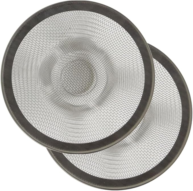 Evriholder Mesh Sink Drain Catcher, Secure Fit Strainer Prevents Clogging from by Hairstopper