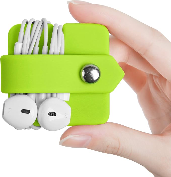 Cord Organizer Earbuds Holder Earphone Wrap Earphones Organizer Headset - Image 2