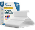 Plastic Clothes Hangers – Heavy Duty Hanger Set, by LIFEMASTER