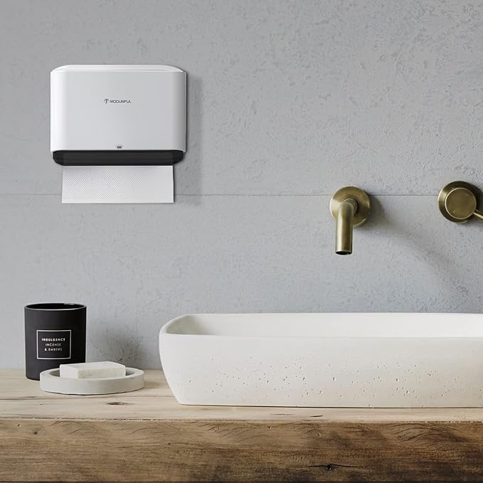 Paper Towel Dispenser Wall Mount: Adhesive Paper Towel Holder - Image 9